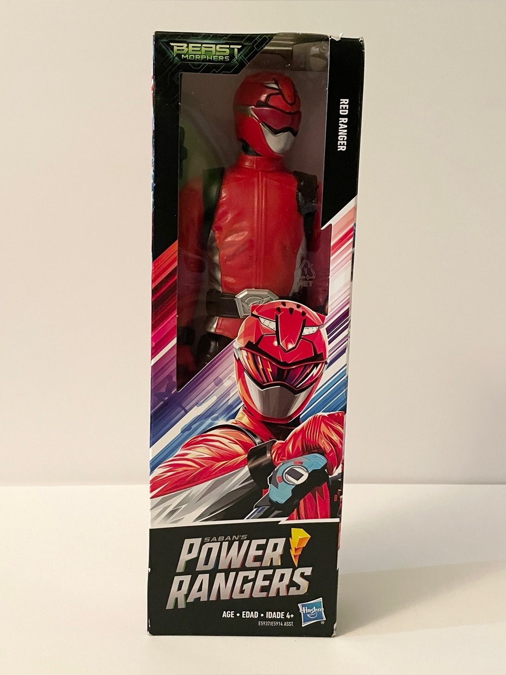 Power Rangers Beast Morphers Red Ranger 12" Action Figure Hasbro